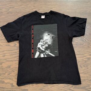 Supreme Texas Chainsaw Massacre Short Sleeve Men's T-shirt black Size L